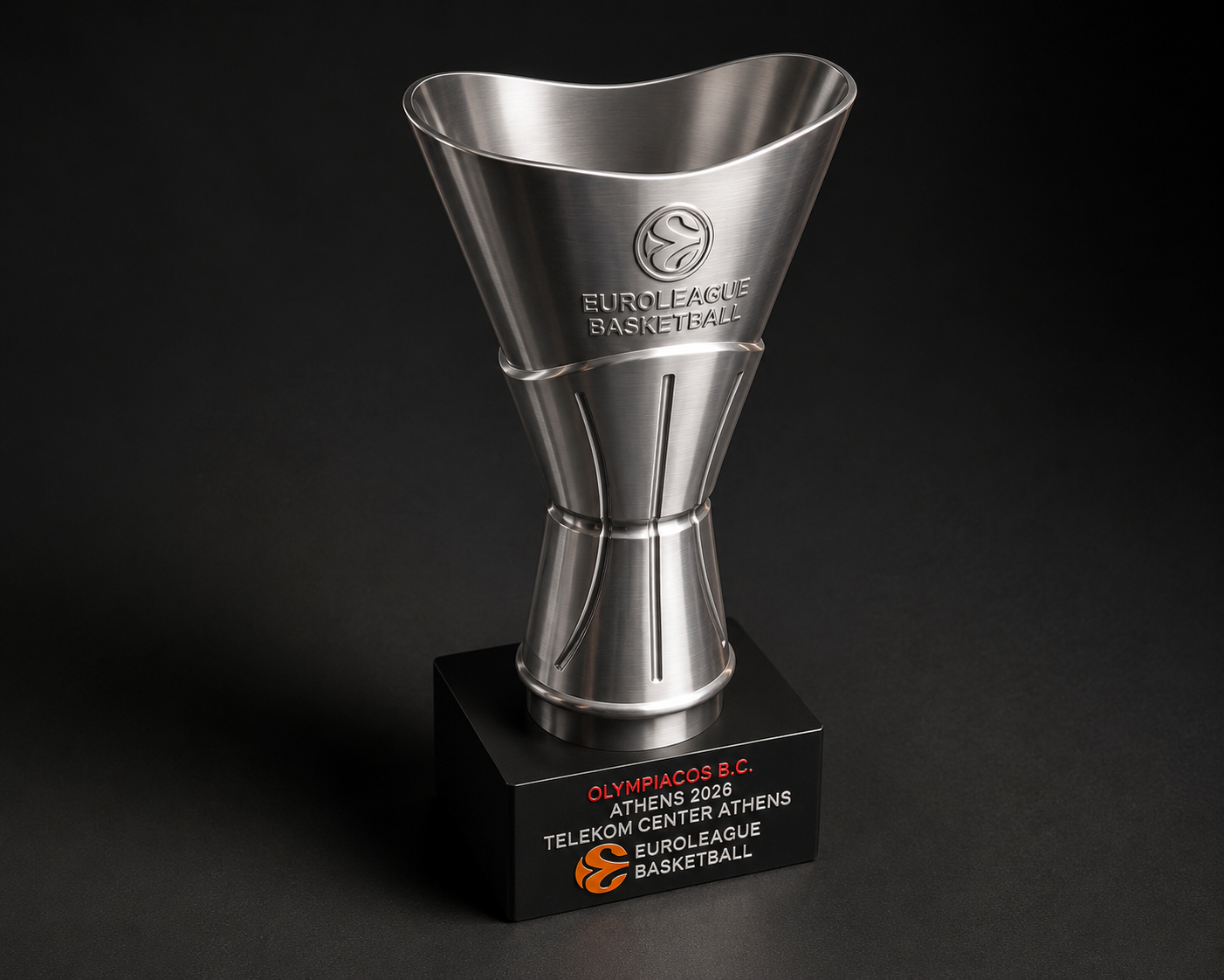 Συλλεκτικό Κύπελλο EuroLeague Ολυμπιακού 2026 – Trophy Πρωταθλητή Ευρώπης