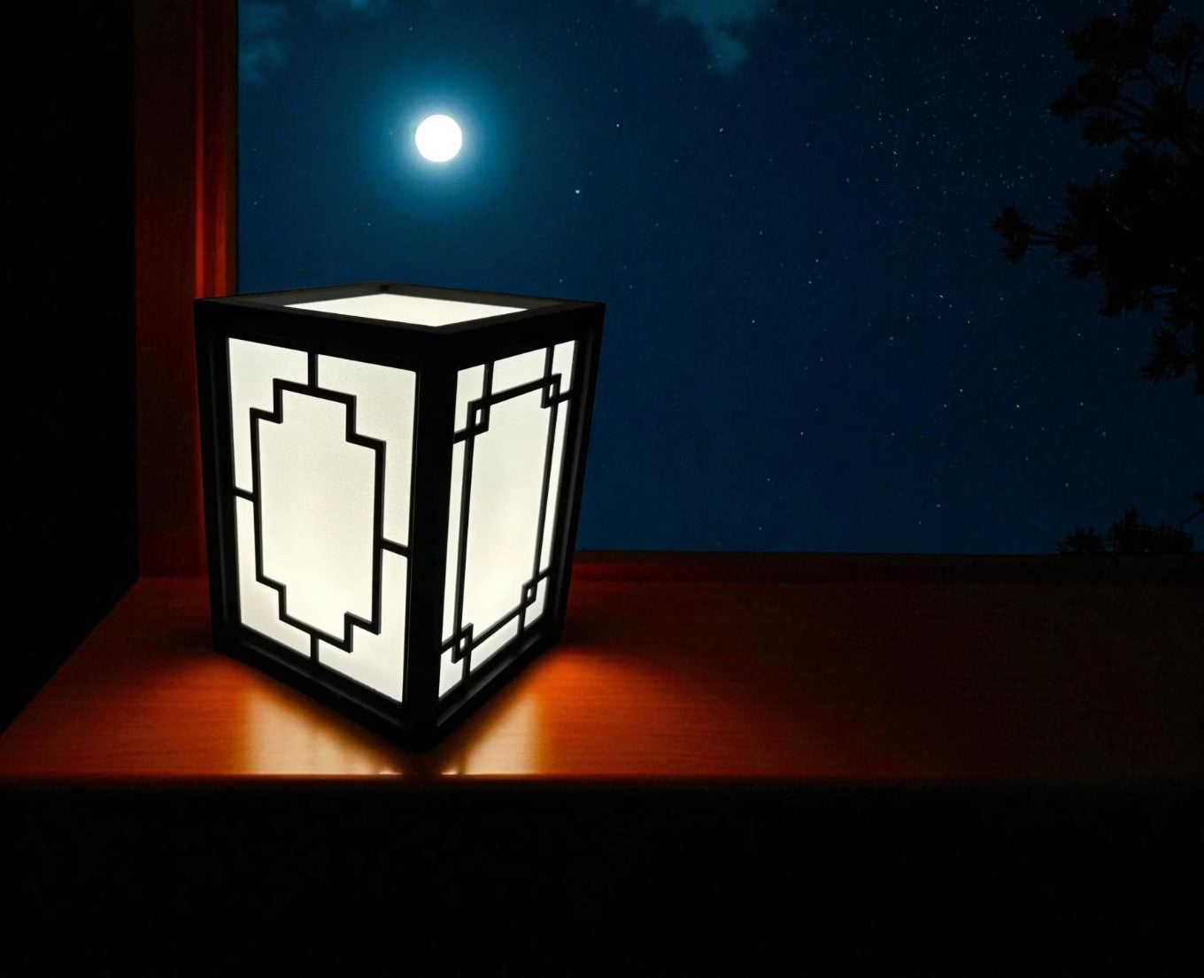 3D Printed Επιτραπέζιο Φωτιστικό – Minimal Αρ Ντεκό Αισθητική