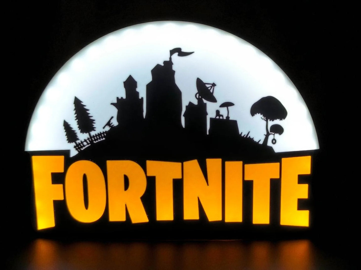 Φωτιζόμενο 3D Lightbox Fortnite – Fan Art για Αληθινούς Gamers