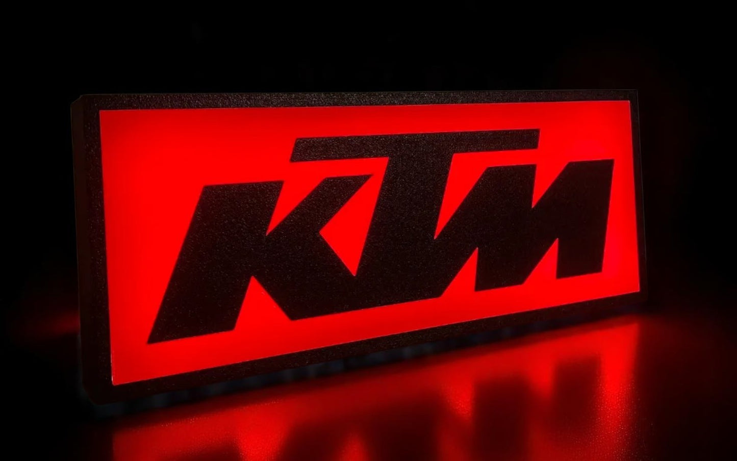 Φωτεινό Lightbox KTM Racing – Ready-to-Race Fan Art Διακοσμητικό