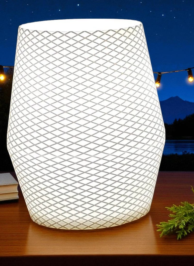 Minimal Επιτραπέζιο Φωτιστικό 3D Printed – Nordic Σχεδιασμός (203x203x250mm)