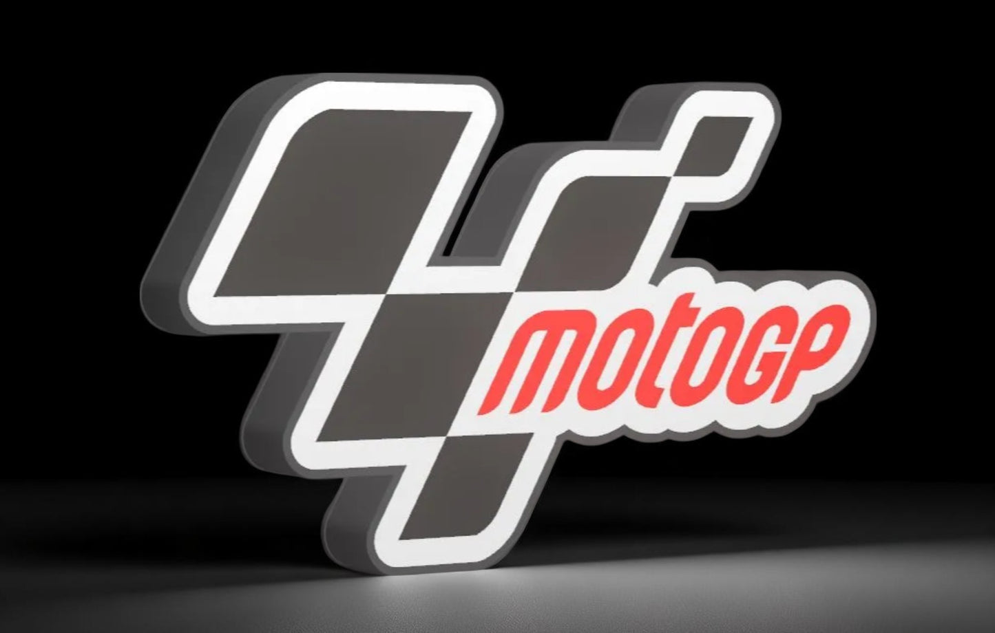 MotoGP Fan Art – 3D Φωτιζόμενο Διακοσμητικό για Φίλους των Αγώνων
