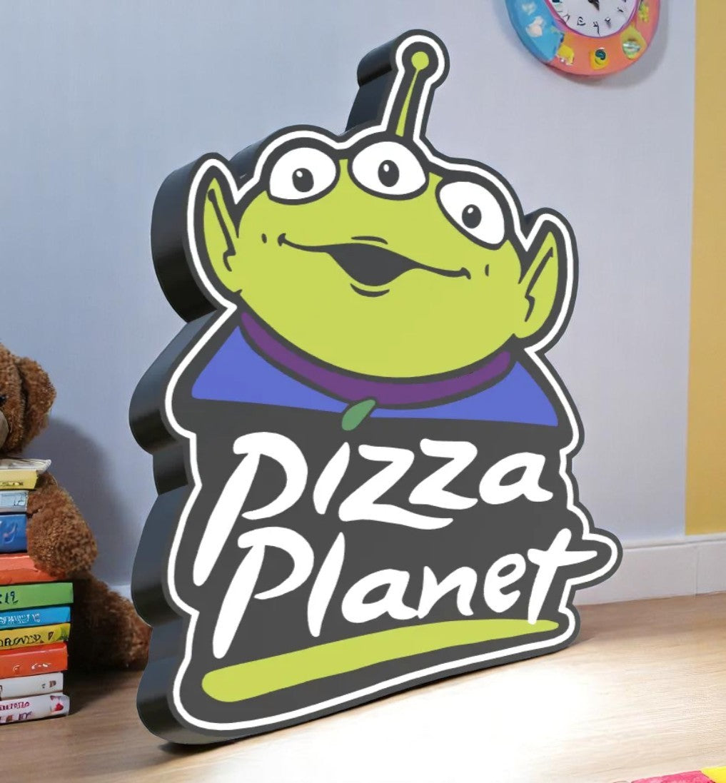 Φωτιστικό 3D Pizza Planet Alien από το Toy Story