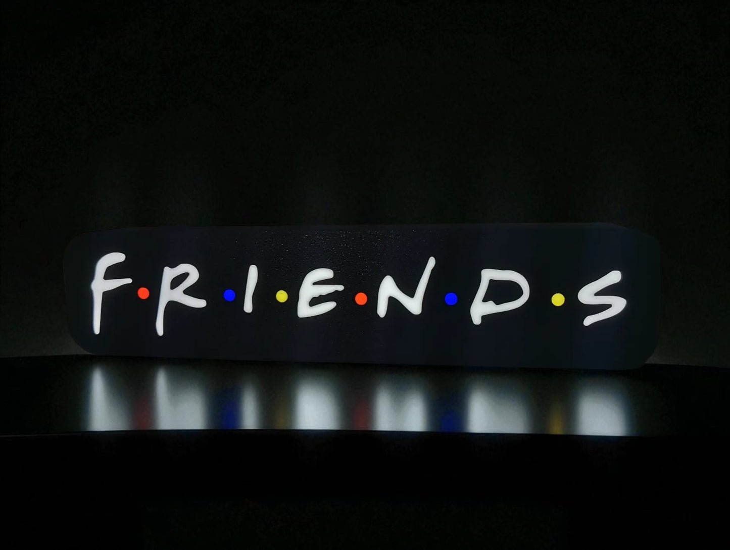“FRIENDS Forever” – Φωτιζόμενο 3D Printed Lightbox (Fan Art)