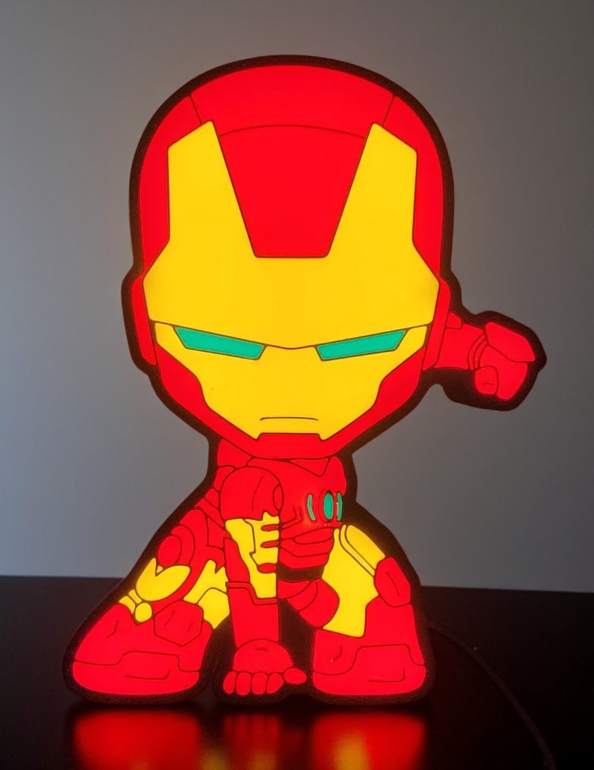 Φωτίστε τον Κόσμο σας με τον Iron Man