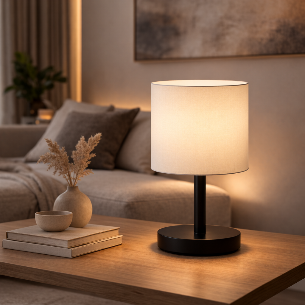 Minimal Table Lamp – Μίνιμαλ Επιτραπέζιο Φωτιστικό για Ζεστή Ατμόσφαιρα | Modern Bedside Lamp