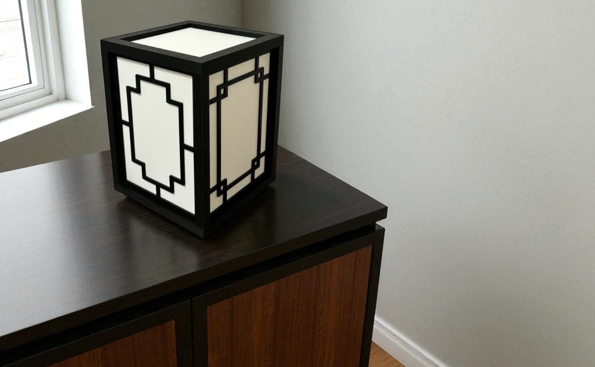 3D Printed Επιτραπέζιο Φωτιστικό – Minimal Αρ Ντεκό Αισθητική