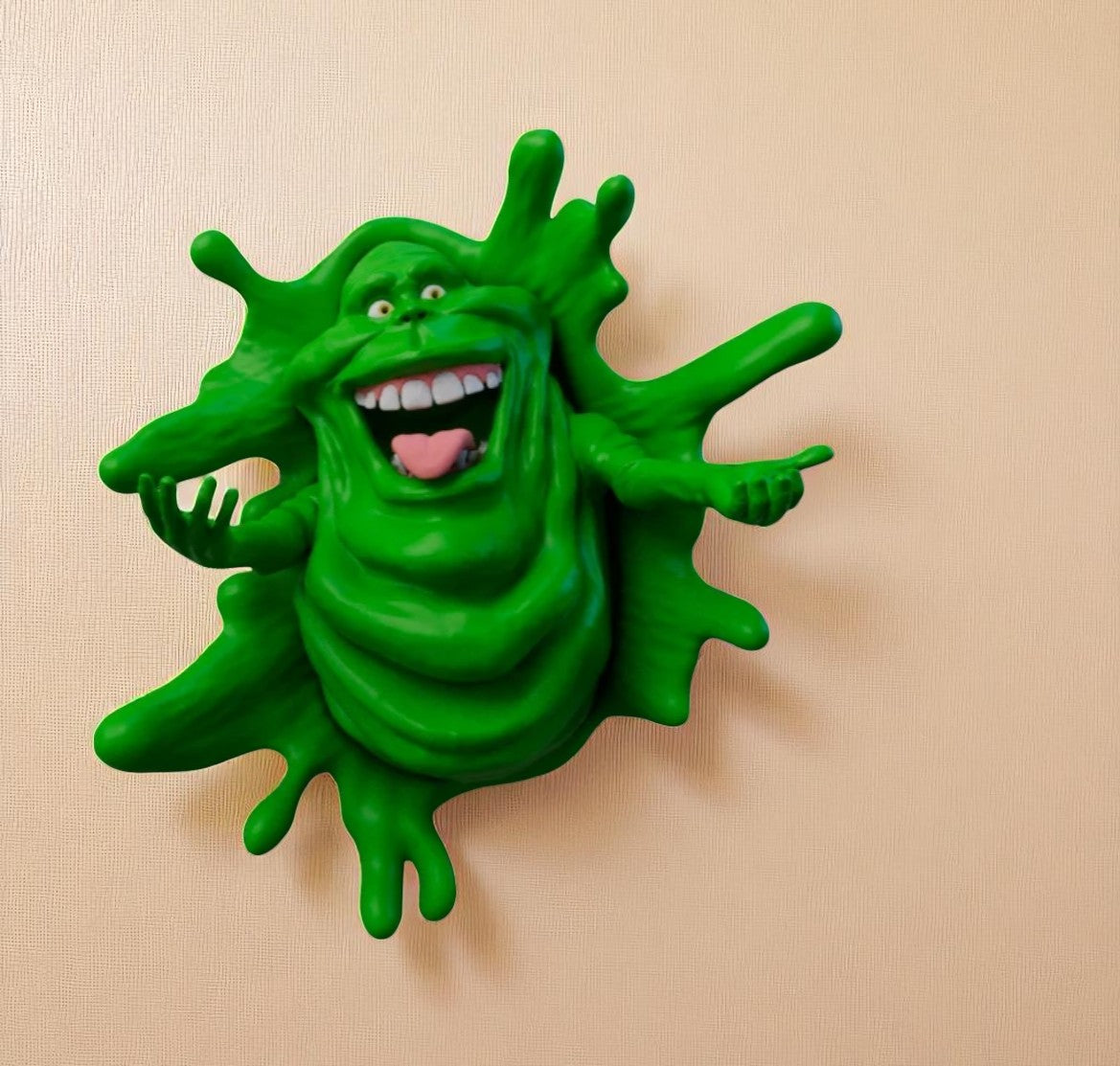 Slimer Wall Art – 3D Printed Fan Art Διακοσμητικό Τοίχου Ghostbusters