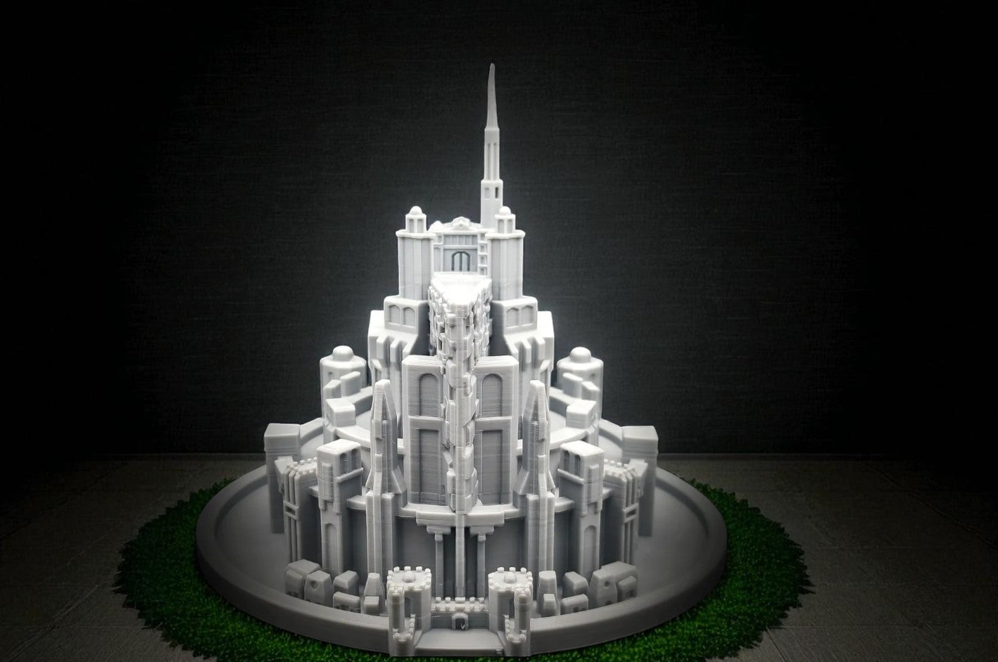 Μινιατούρα Minas Tirith – 3D Printed Fan Art Πόλη | Άρχοντας των Δαχτυλιδιών