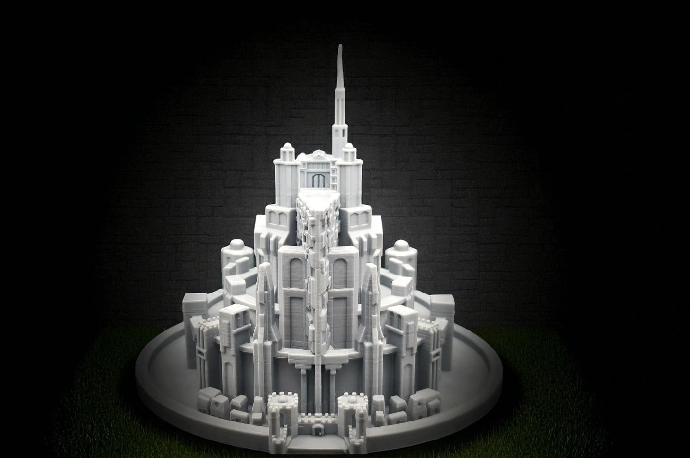 Μινιατούρα Minas Tirith – 3D Printed Fan Art Πόλη | Άρχοντας των Δαχτυλιδιών