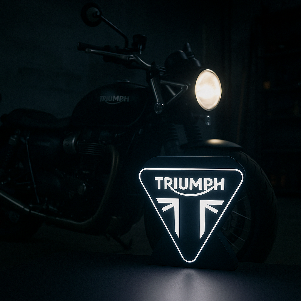 Fan Art Φωτιστικό Triumph Logo