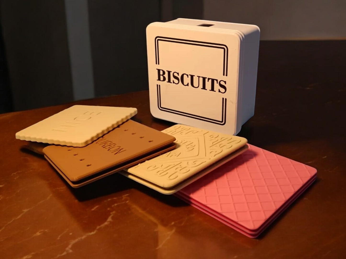 Biscuit Coaster Collection - Deliciously Designed Coasters