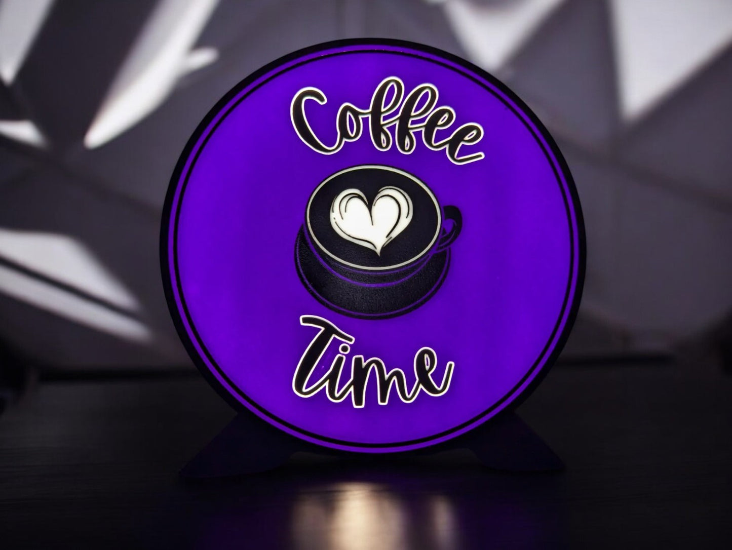 "Coffee Time" Lamp - Atmospheric Lighting for Coffee Lovers
