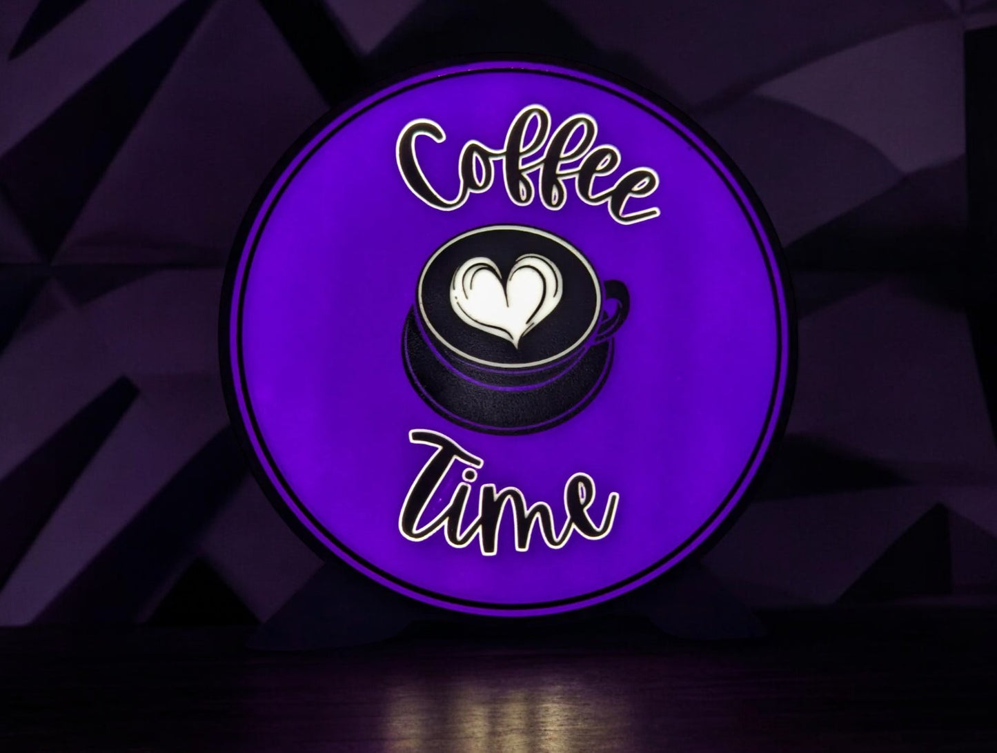 "Coffee Time" Lamp - Atmospheric Lighting for Coffee Lovers