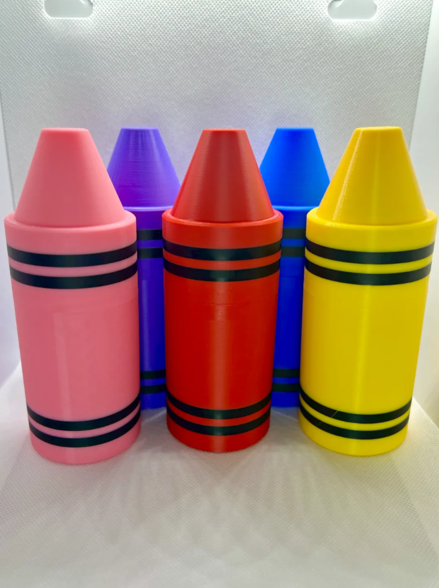 Crayon Pen Holder - Original and Colorfu