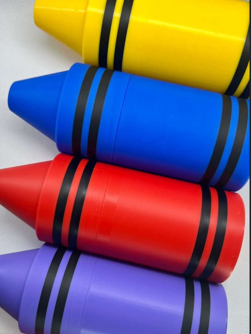 Crayon Pen Holder - Original and Colorfu