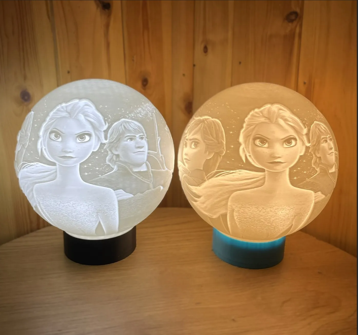 Elsa Frozen Lamp
