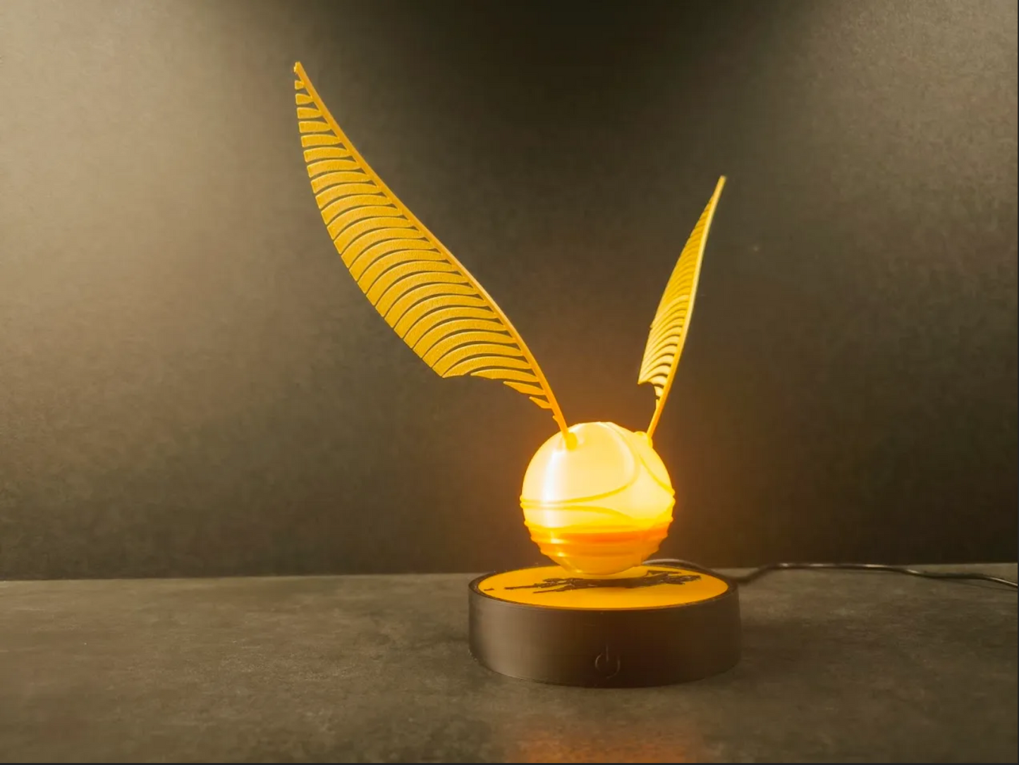 Magical "Golden Snitch" Light Orb