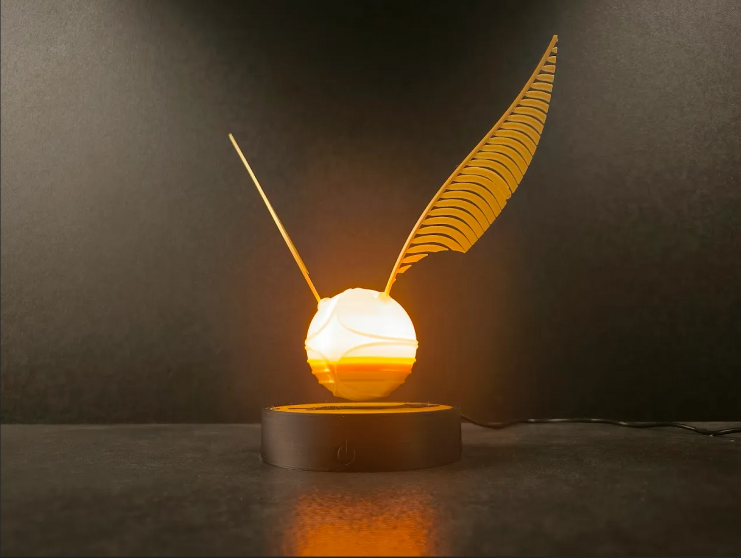 Magical "Golden Snitch" Light Orb