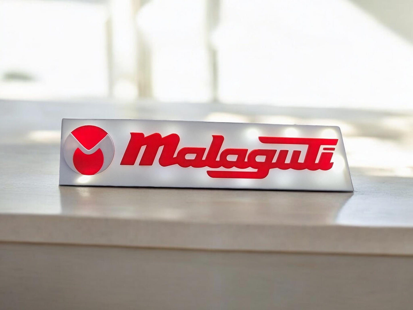 Malaguti Lighting Sign