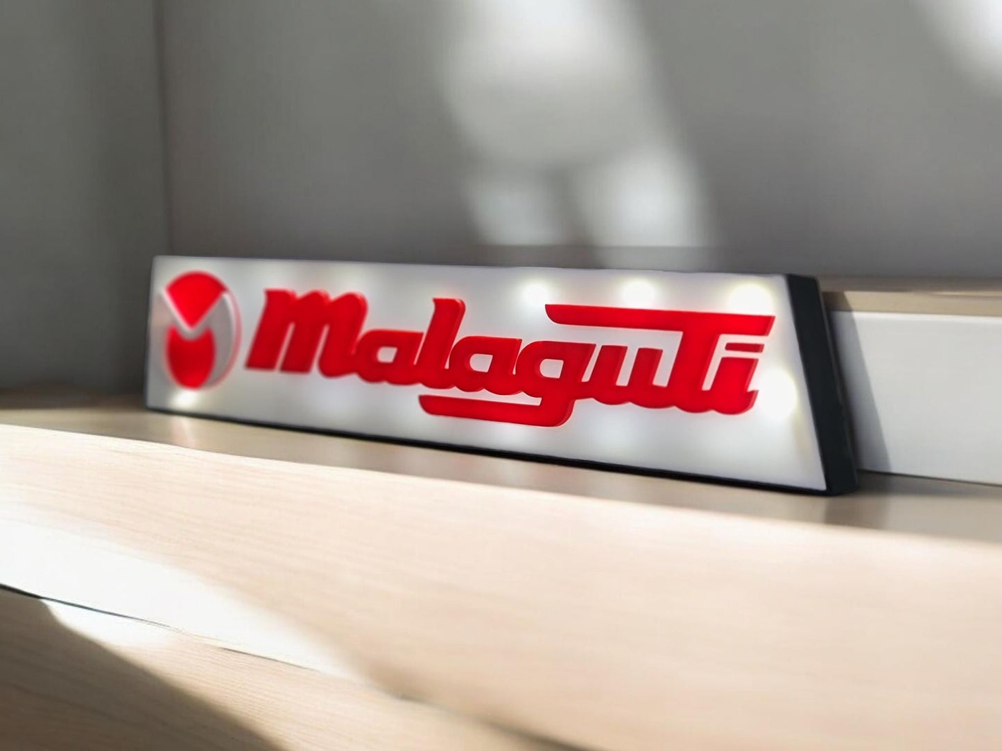 Malaguti Lighting Sign