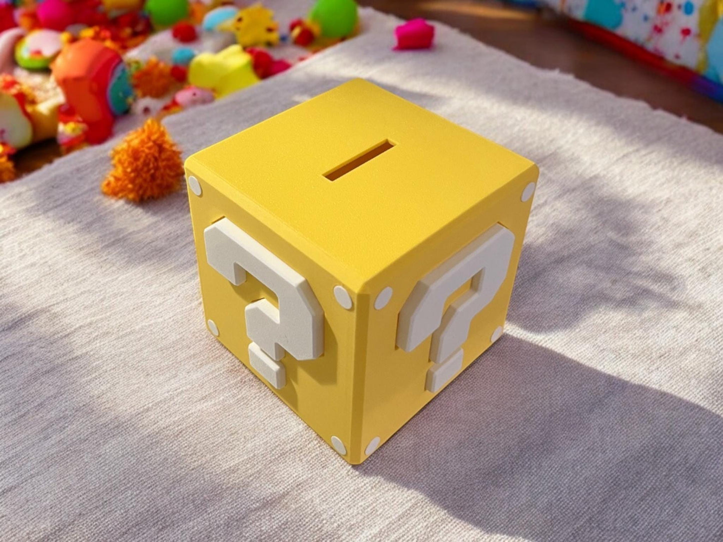 Super Mario mystery box piggy bank
