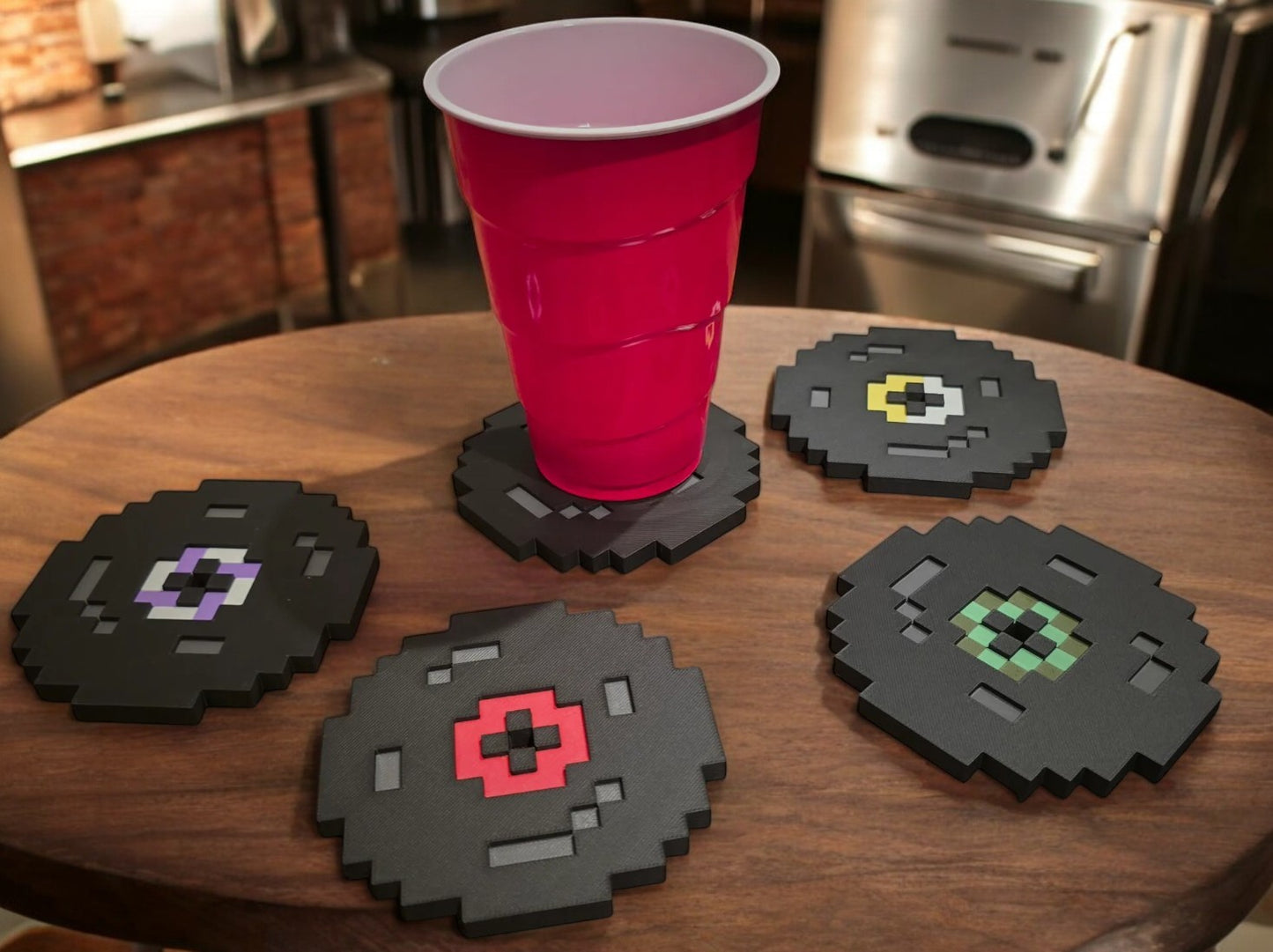 🧱 MINECRAFT PIXEL COASTERS