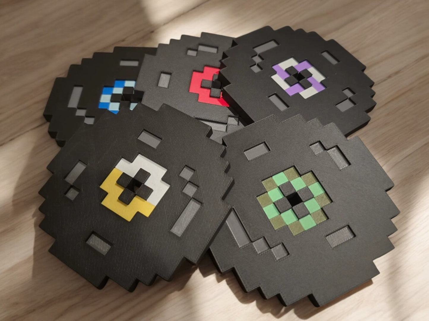 🧱 MINECRAFT PIXEL COASTERS