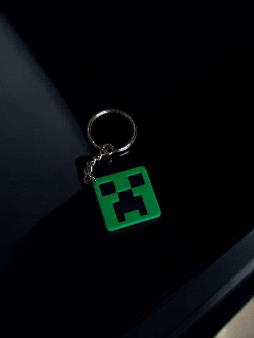 Minecraft Μπρελόκ - Συλλεκτικό Σετ Creeper & Λογότυπο