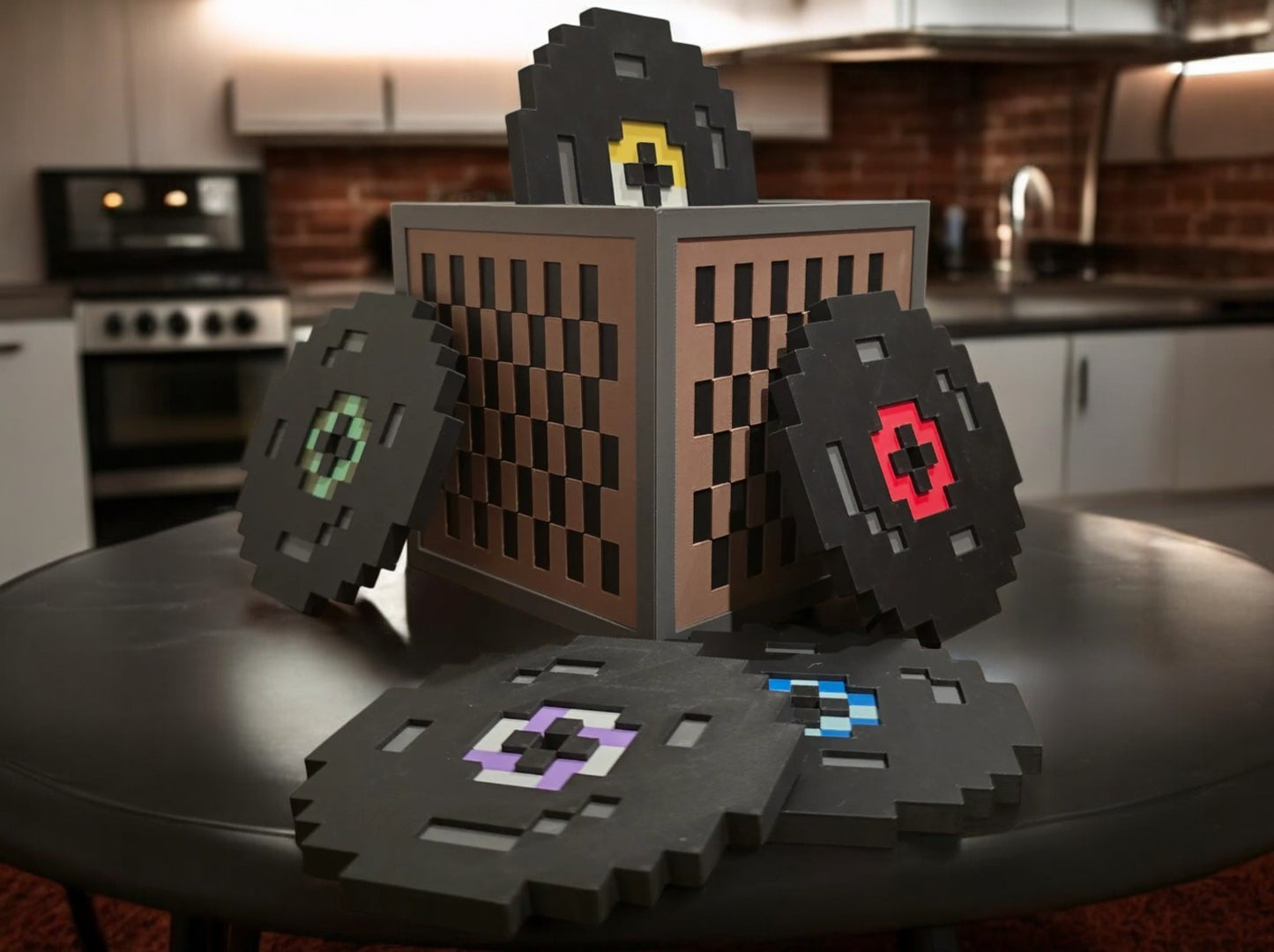 🧱 MINECRAFT PIXEL COASTERS