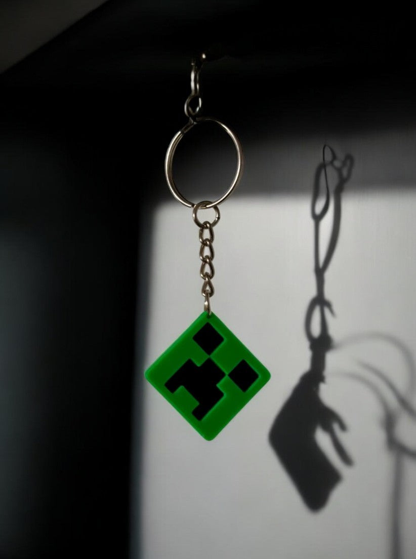 Minecraft Μπρελόκ - Συλλεκτικό Σετ Creeper & Λογότυπο