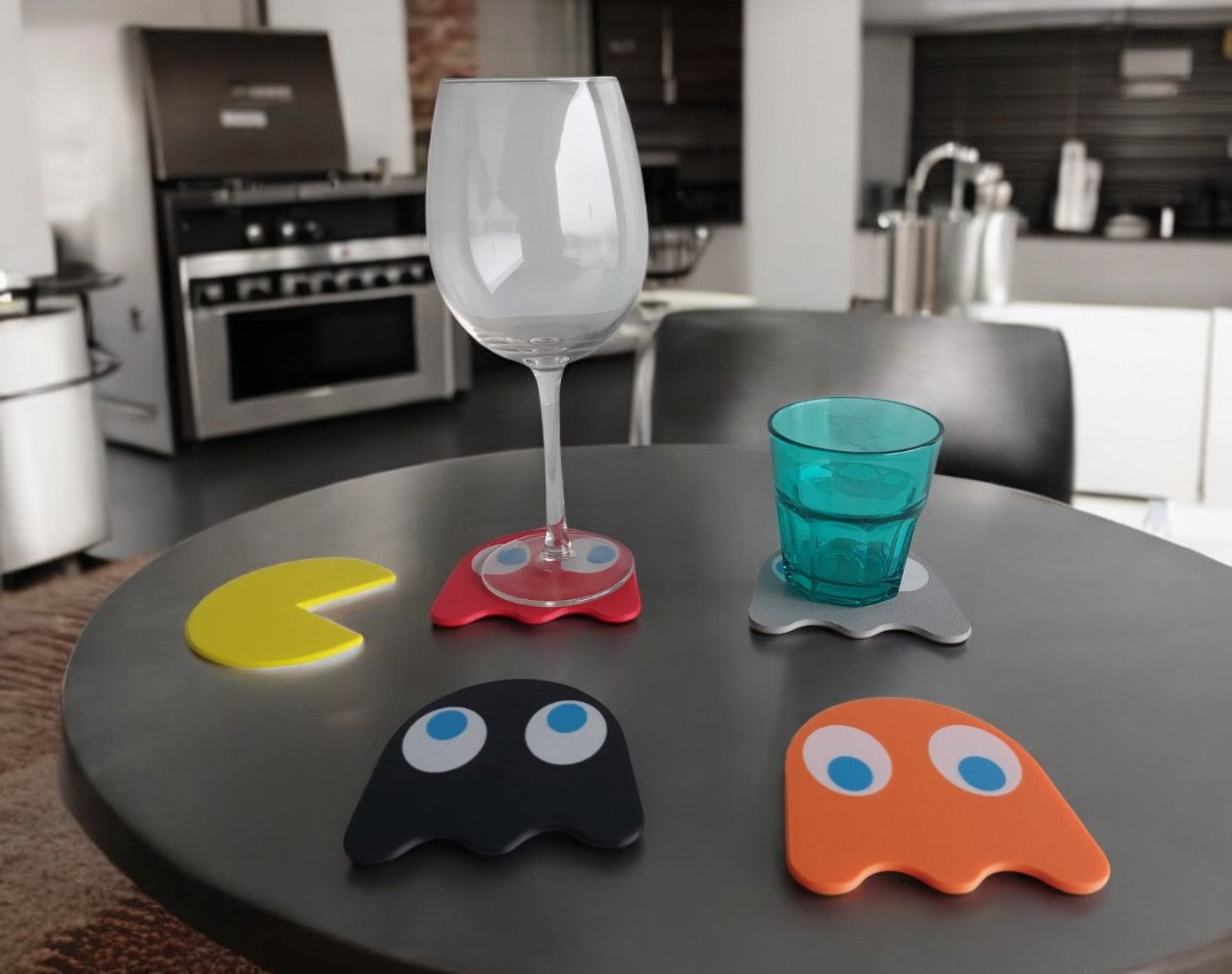 🕹️ PAC-MAN COASTERS 🍽️