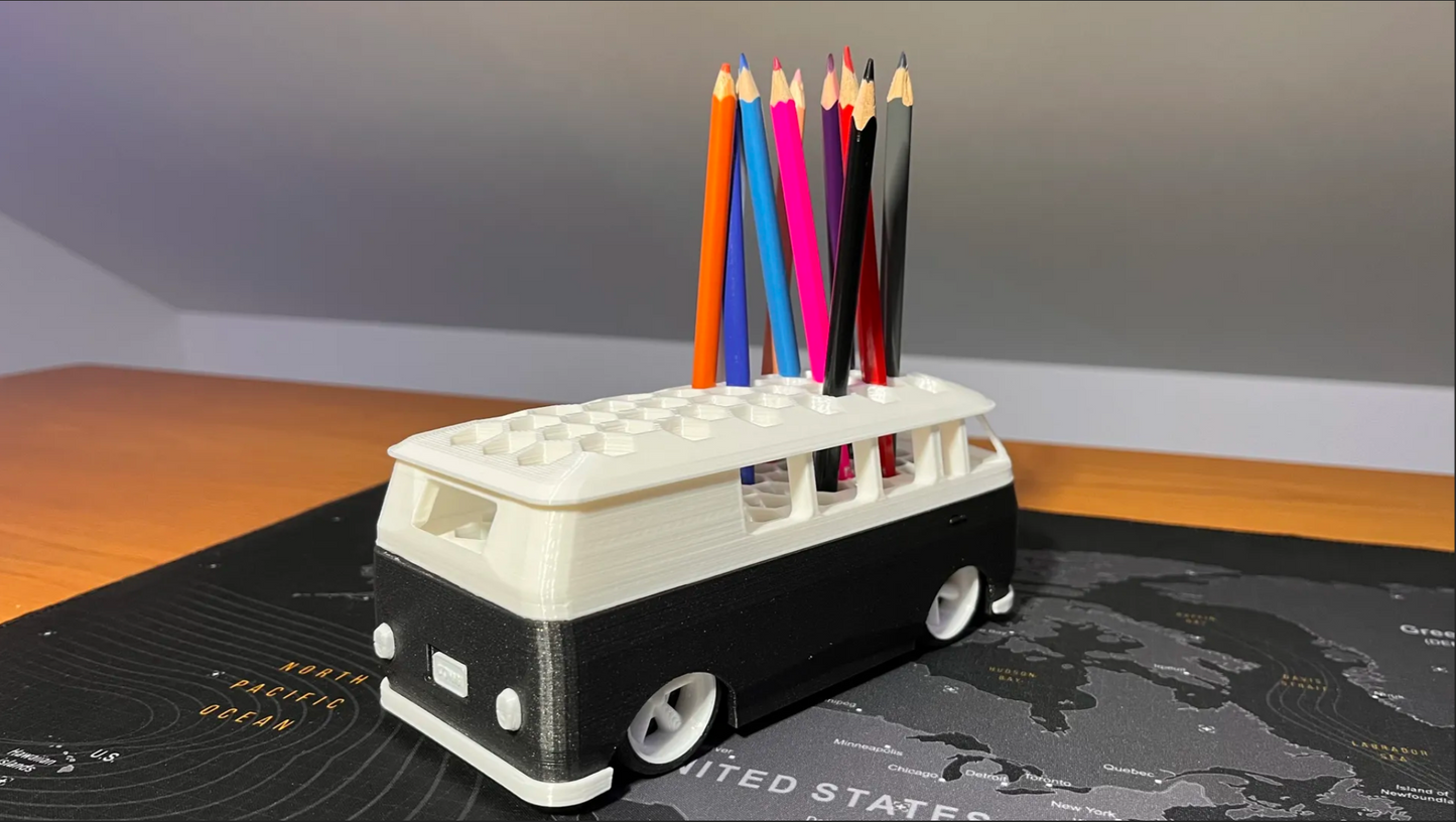 Μολυβοθήκη VW Bus - Ρετρό Στυλ και Λειτουργικότητα