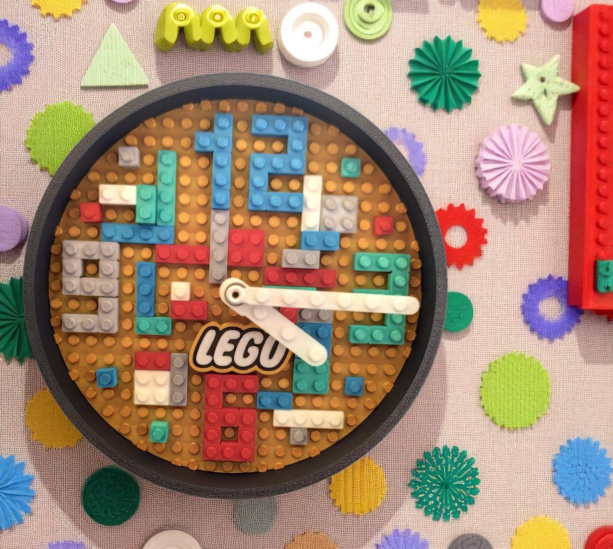 Ρολόι Τοίχου LEGO Style