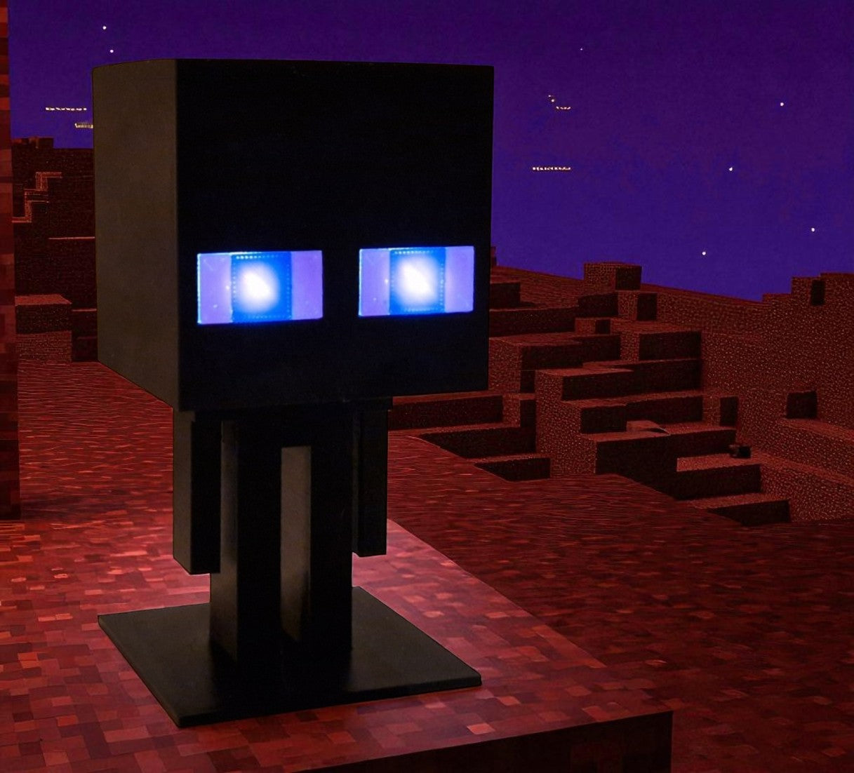 Minecraft Enderman Επιτραπέζια Λάμπα