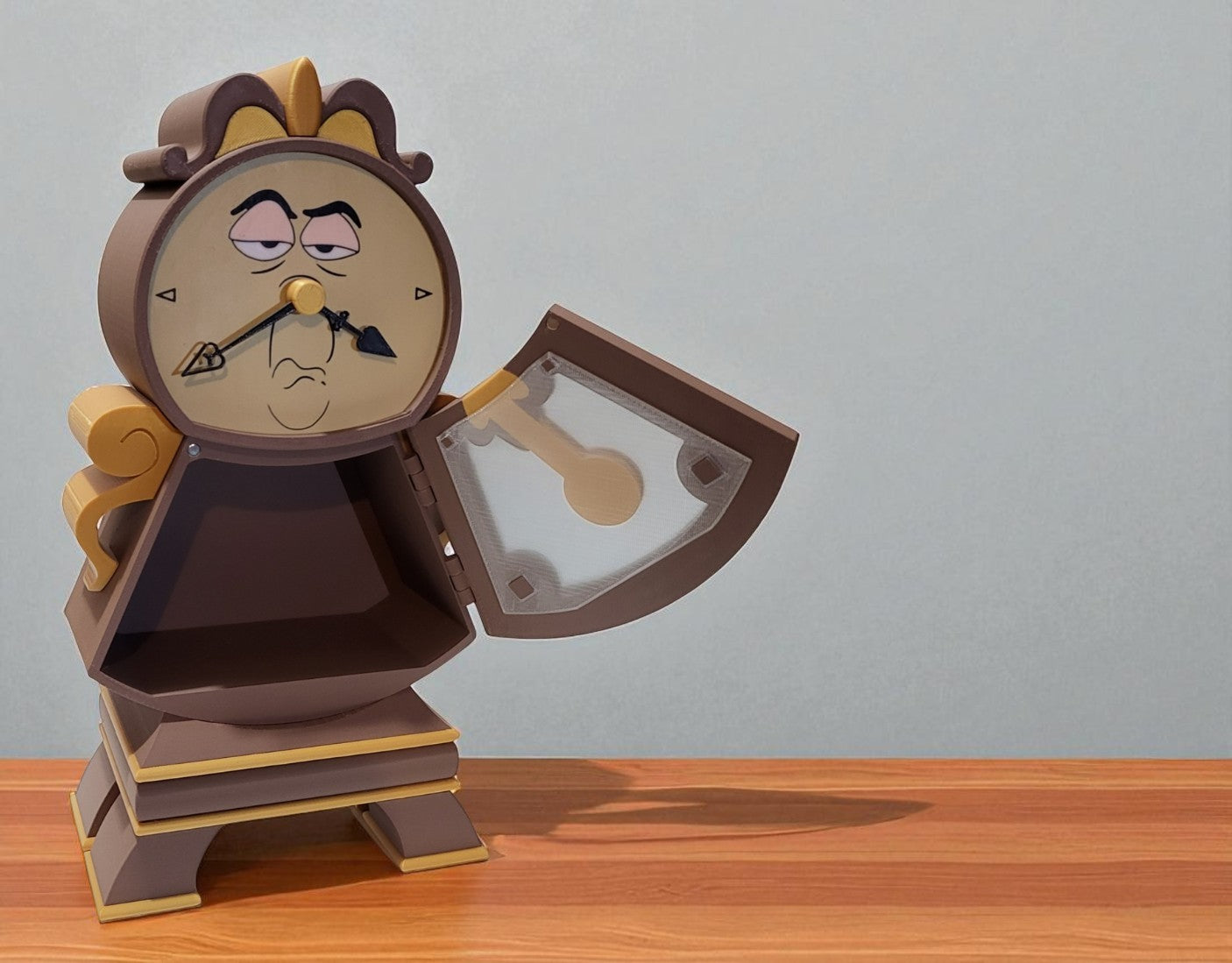 Επιτραπέζιο Ρολόι – Cogsworth Inspired Design