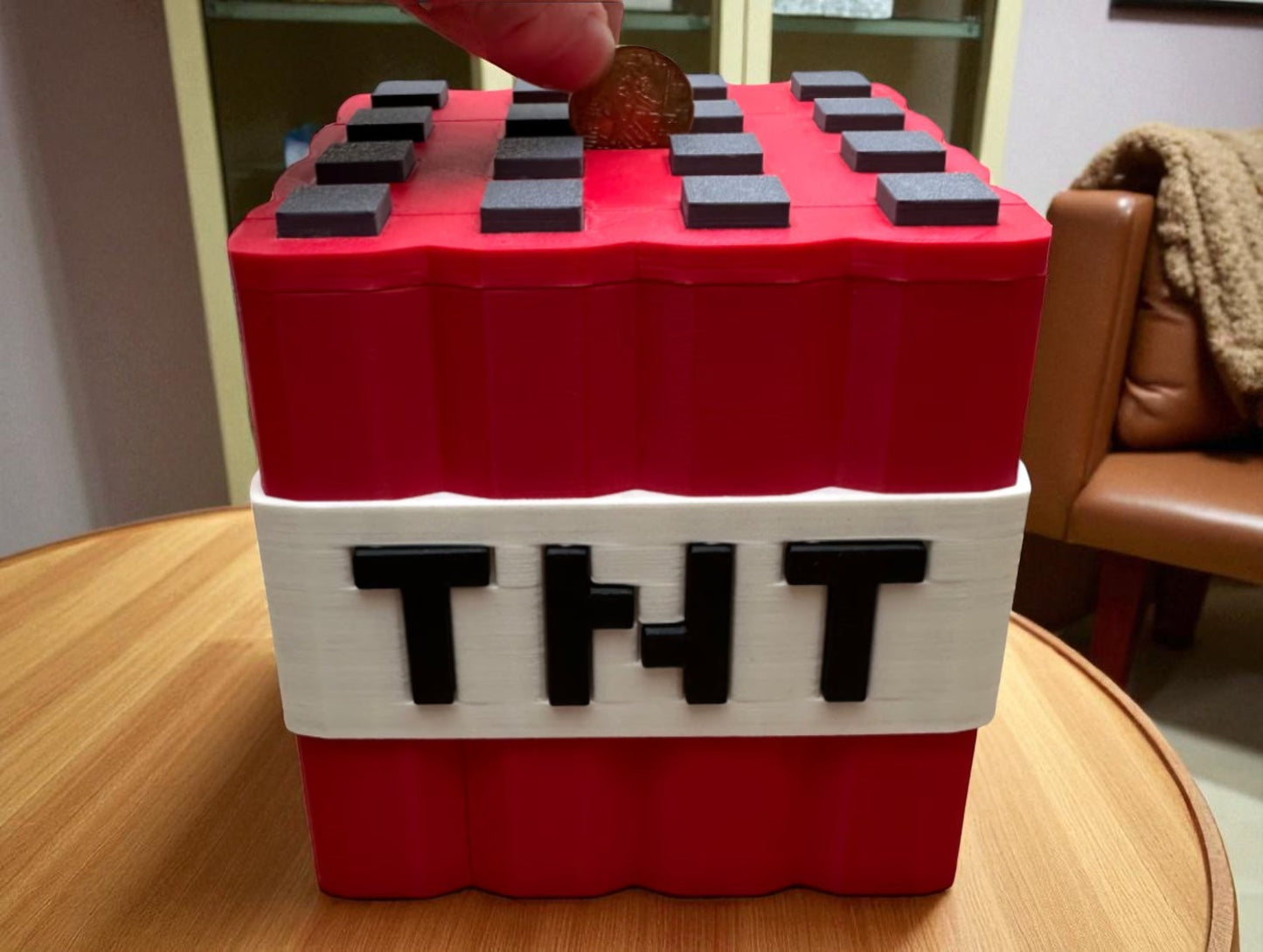 Κουμπαράς Minecraft TNT – Ο πιο εκρηκτικός τρόπος να αποταμιεύεις