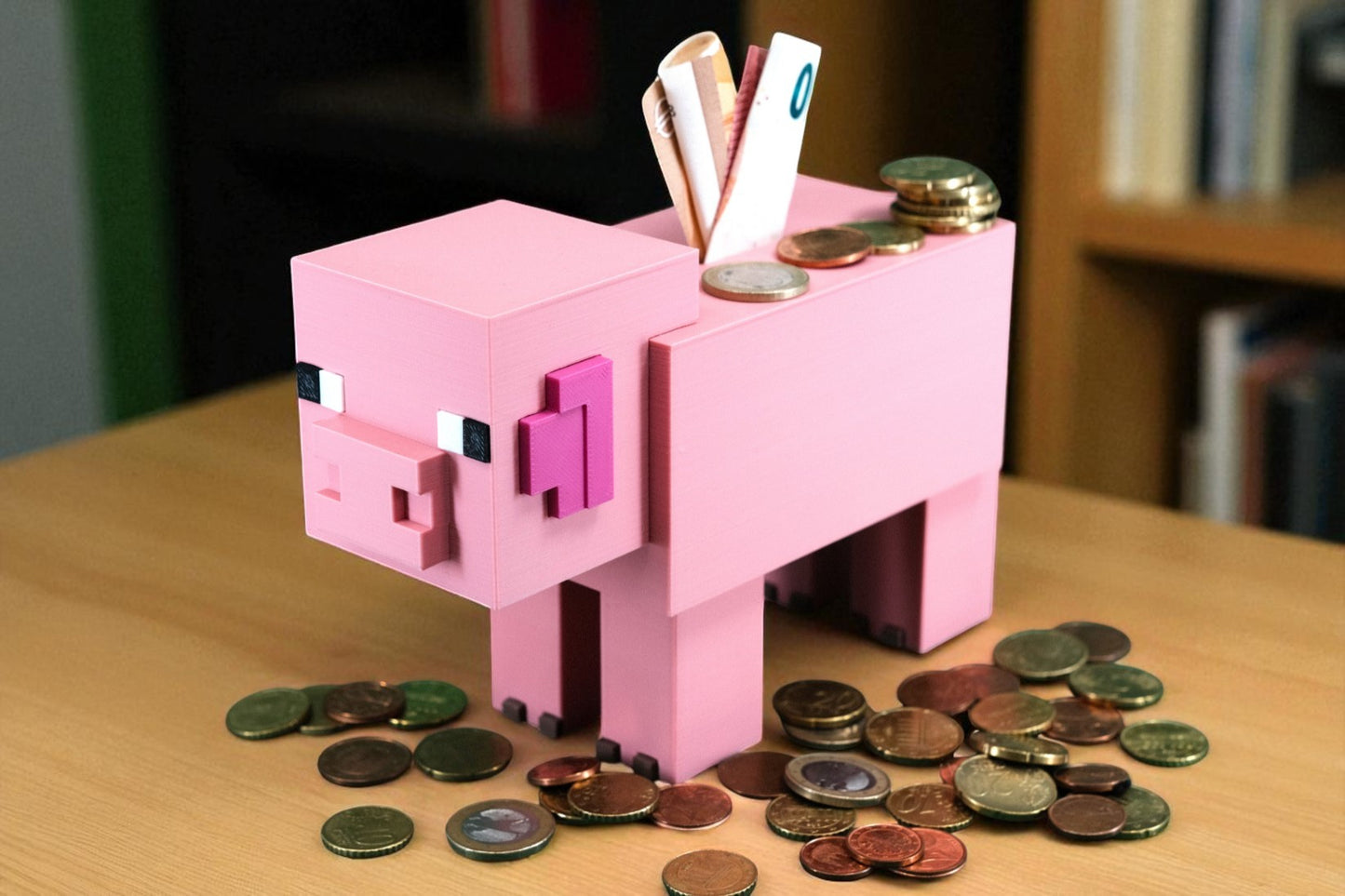 Κουμπαράς Minecraft Piggy – Το πιο γλυκό γουρουνάκι για τις οικονομίες σου