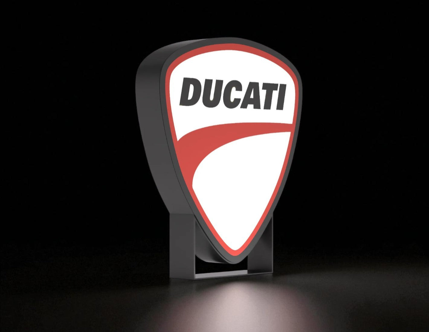 Lightbox – Fan Art Φωτιστικό Ducati Shield