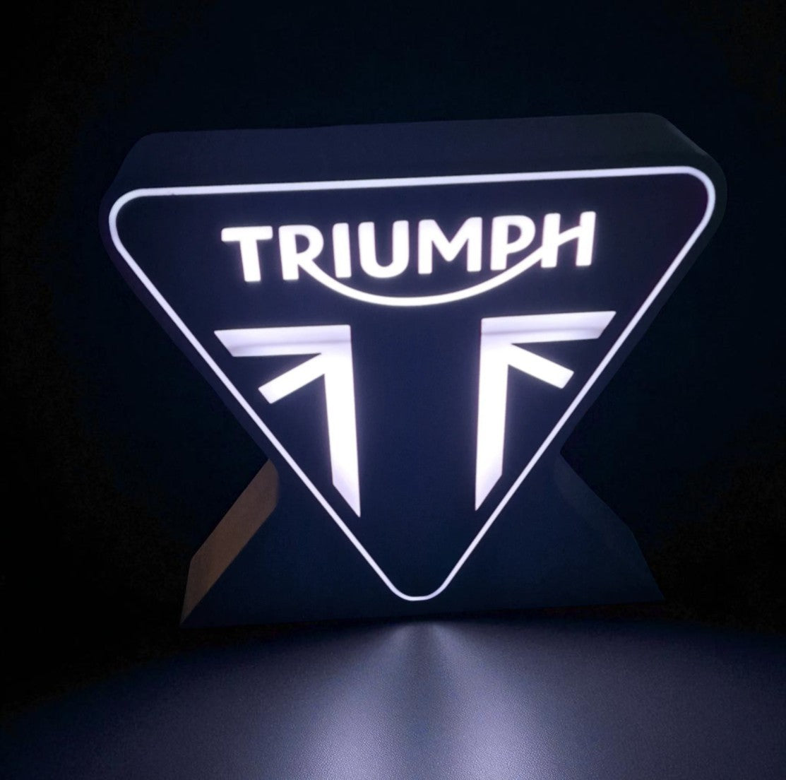 Fan Art Φωτιστικό Triumph Logo