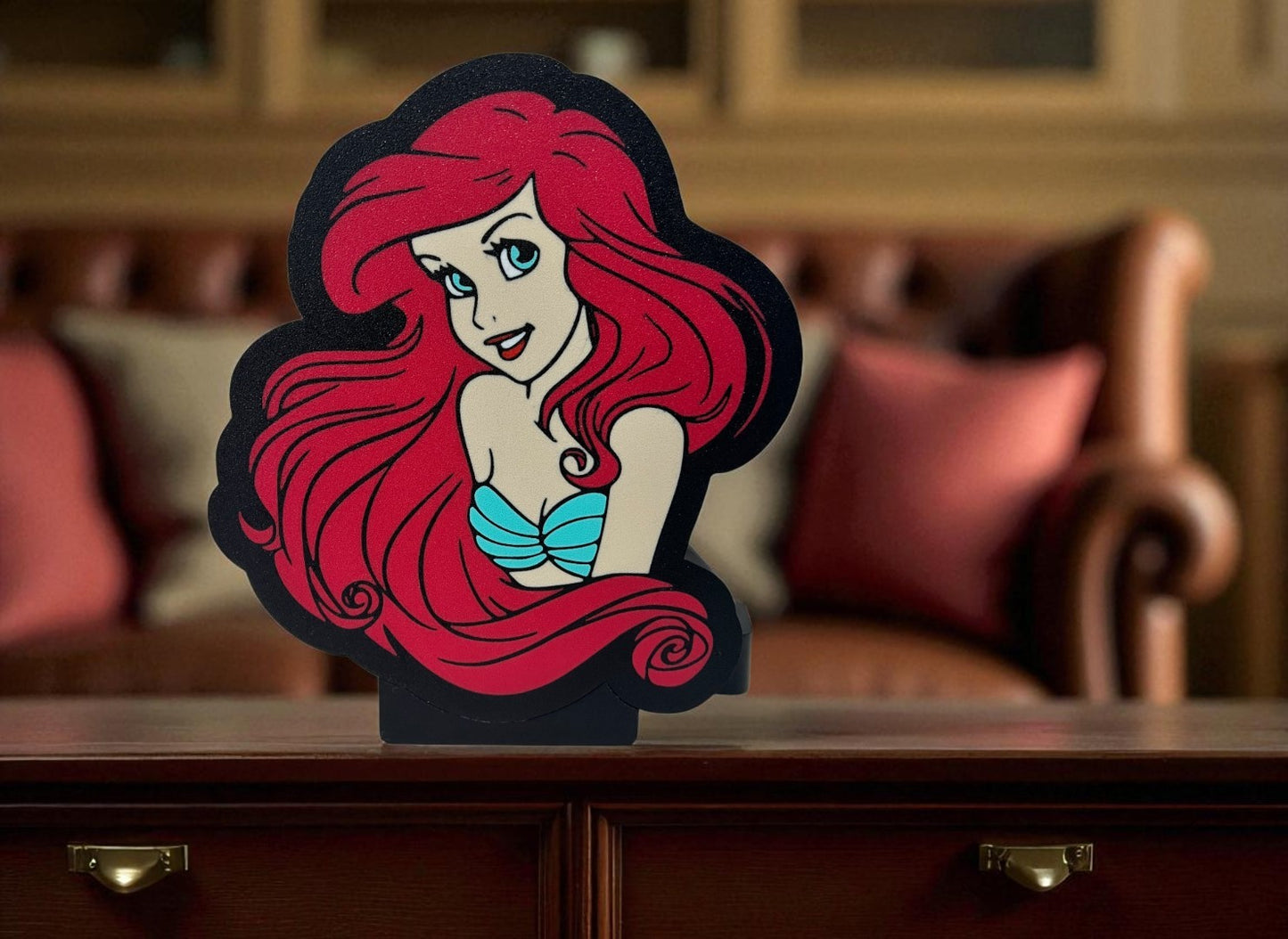 Lightbox – Fan Art Φωτιστικό "Η Μικρή Γοργόνα"