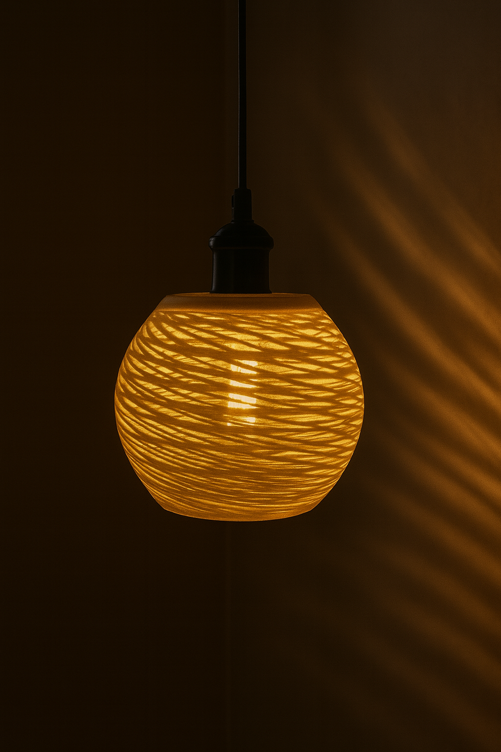 Φωτιστικό Οροφής “Amber Weave”