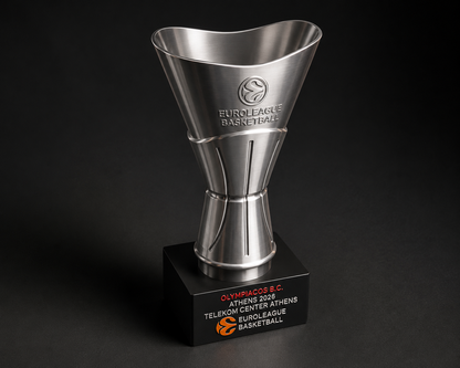 Συλλεκτικό Κύπελλο EuroLeague Ολυμπιακού 2026 – Trophy Πρωταθλητή Ευρώπης