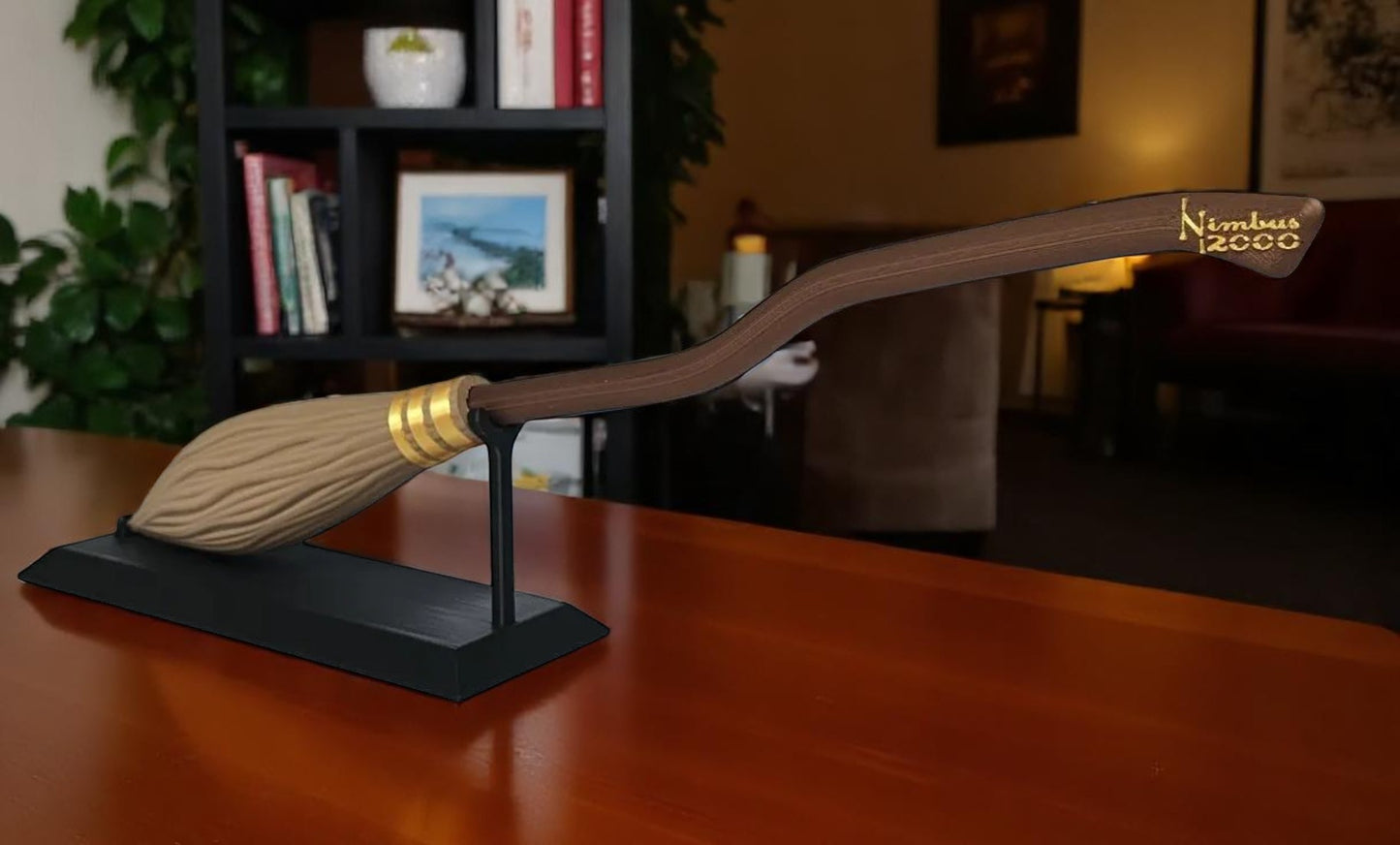 Nimbus 2000 – 3D Printed Fan Art Διακοσμητική Σκούπα από τον Κόσμο του Χάρι Πότερ