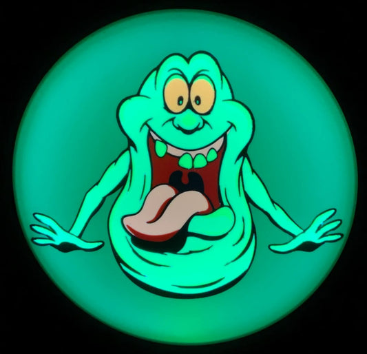 Slimer Φωτιστικό – 3D Printed Fan Art Lightbox από τους Ghostbusters | Retro Διακόσμηση