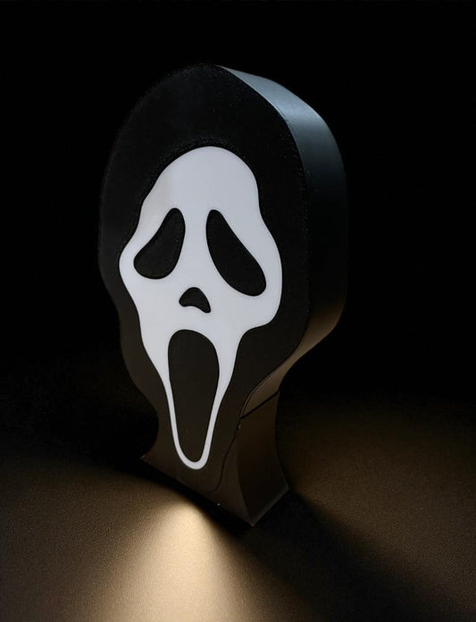Φωτιζόμενη Μάσκα Scream – 3D Printed Lightbox Fan Art