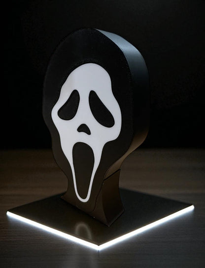 Φωτιζόμενη Μάσκα Scream – 3D Printed Lightbox Fan Art