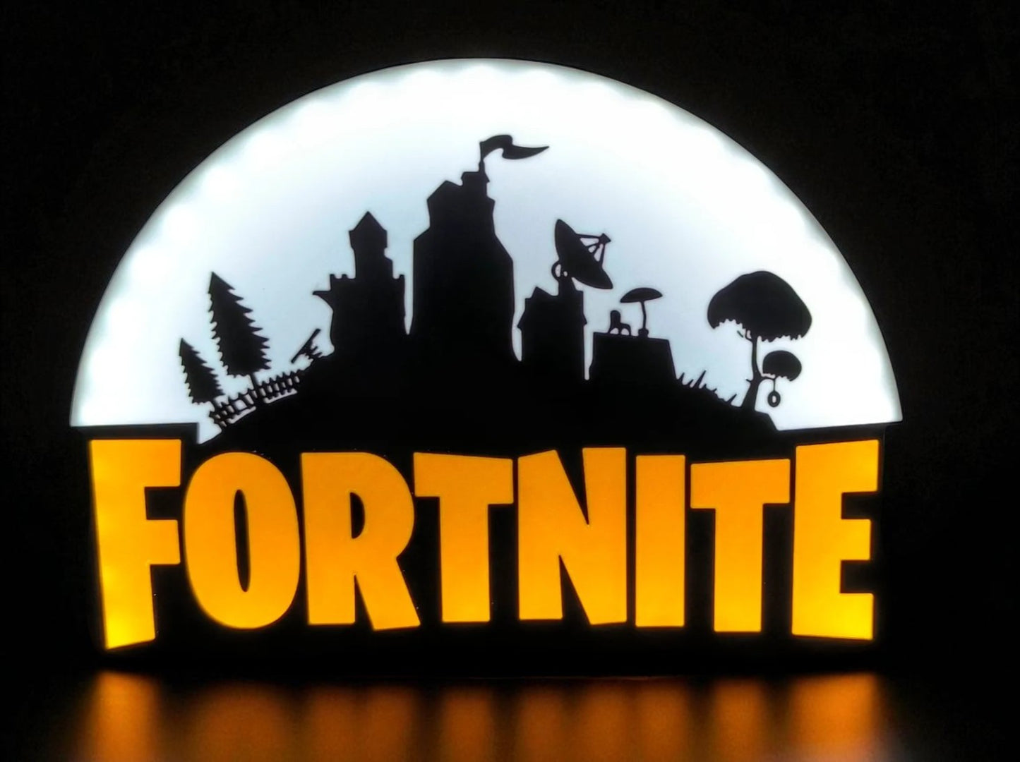 Φωτιζόμενο 3D Lightbox Fortnite – Fan Art για Αληθινούς Gamers