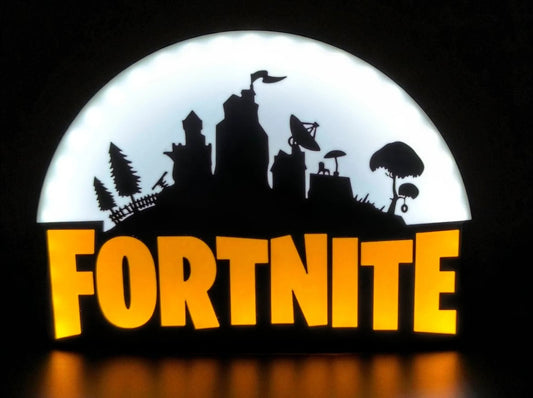 Φωτιζόμενο 3D Lightbox Fortnite – Fan Art για Αληθινούς Gamers