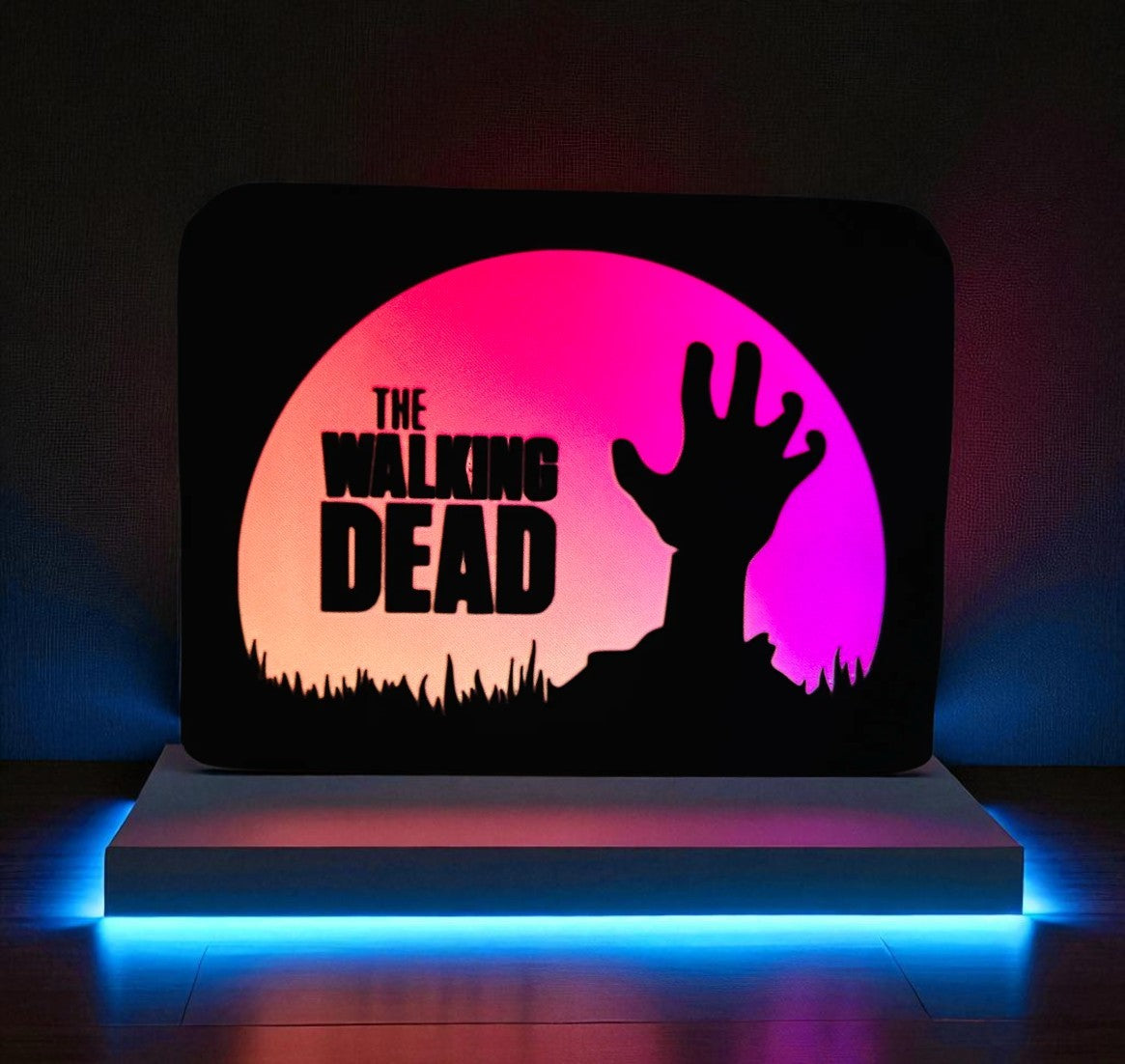 Φωτιζόμενο Lightbox “The Walking Dead” – Fan Art σε 3D Εκτύπωση